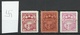 Latvia Lettland 1927/31 Michel 119 - 121 * - Latvia