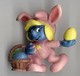 PUFFETTA PASQUA - EASTER SMURFETTE - SCHTROUMPFETTE - SCHLEICH PEYO 1982 MADE IN PORTUGAL - Smurfs