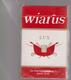 WIARUS- Empty Polish  Cigarettes Carton Box - Around (environ) 70 - Zigarettenetuis (leer)