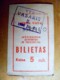 Old Transport Ticket From Lithuania Vilnius City 1988 Bus Trolley February - Europe