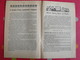 Bulletin Paroissial De Sainte-Madeleine De Segré. éditions De L'ouest Mai 1939. Anjou Angers - Pays De Loire