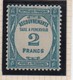 TAXE  RECOUVREMENT -  1927 / 31  - Taxe à Percevoir  N° 61 **,  2 F.  Bleu .. - 1859-1959 Neufs