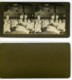 Japon Hiroshima Convalescents De Port Arthur? Ancienne Photo Stereo White 1900 - Stereoscoop