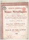 Titre Ancien - Société Générale De Mines Métalliques - Titre De 1906 - Mijnen