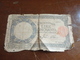BANCONOTA 50 LIRE DECRETO MINISTERIALE 23 AGOSTO 1943 E 9 AGOSTO 1943 - 50 Lire