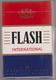 FLASH - Empty American Cigarettes Carton Box - Around (environ)   1970 - Etuis à Cigarettes Vides