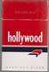 HOLLYWOOD - American) Empty Cigarettes Carton Box Around 1970 - Etuis à Cigarettes Vides