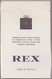 REX - Empty   Cigarettes Carton Box - Around (environ) 1970 - Etuis à Cigarettes Vides
