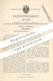 Original Patent - E. Ledig , Chemnitz , 1884 , Gaswaschapparat | Gas Waschen | Gas , Gasrohr , Licht , Brenner !!! - Historische Dokumente