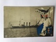 Delcampe - LOT -16 SUPERBE CPA Très Beau Paquebots - Navires Divers 1902/1950 (Noir Et Blanc / Couleur ) - 5 - 99 Cartes