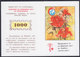 Yugoslavia 1988 Fight Against Cancer, Surcharge, Booklet Perforated And Imperforated - Booklets