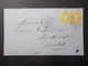 Marcophilie  Cachet Lettre Obliteration - Timbres Paire N°28 - Etoile Vide - 1869 (2261) - 1849-1876: Periodo Clásico