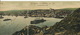 Double Fold Panoramic Card St John's Newfoundland . Stamped Not Used Edyt Byrne's - St. John's