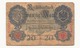 Allemagne Billet 20 Mark 1910, ( Pliures, Déchirures, Rousseurs Taches  ) - 20 Mark