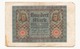 Allemagne Billet 100 Mark 1920, ( Pliures, Déchirures, Rousseurs Taches  ) - 100 Mark