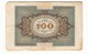 Allemagne Billet 100 Mark 1920, ( Pliures, Déchirures, Rousseurs Taches  ) - 100 Mark