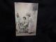 Avant 1903. Série " La Leçon De Peinture . " Peintre .Chevalet . Tableau .Palette . Pinceaux . Voir 2 Scans . - Autres & Non Classés