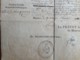 Passeport Mont-Tonnerre 1805 1er Lieutenant Garde Du Corps Du Landgrave De Hesse . Darmstadt à Lille . De Lencquesaing - Autres & Non Classés