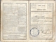 LIVRET MILITAIRE -65e REGt TERRITORIAL D'INFANTERIE -CLASSE MOBILISATION DE 1876-CHATEAUROUX - Documentos