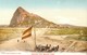 GIBRALTAR FROM SPANISH LINES PHOTOGLOB PHOTOCHROME 1900 - Gibraltar