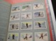 Delcampe - Ice Hockey, Football, Tennis, Bicycling, Ski, Rowing, Athletic; ALBUM  With Glued Vignette Complete Sets Olympic Games - Libros