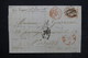 ETATS UNIS - Lettre De New York Pour La France En 1871 , Affranchissement Plaisant - L 24262 - Briefe U. Dokumente