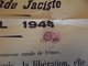 AFFICHE JOURNEE DE PROPAGANDE JACISTE Le 22 Avril 1945 A Verdalle Tarn - Affiches