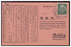 Böhmen Und Mähren (00007645) Postkarte Deutsche Handels Und Industrieangestellten Verband Assig Mit Appotierten Stempel - Covers & Documents