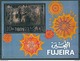 1970 Fujeira Easter Paques Printing Silver & Gold Set MNH** B91 - - Pasqua