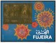 1970 Fujeira Easter Paques Printing Silver & Gold Set MNH** B91 - - Pasqua