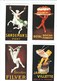 SET OF 6 POSTCARDS PUBL. BY DALKEITHS   JEAN D'YLEN  POSTER ARTWORK - Advertising