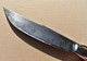 Delcampe - Important Couteau Navaja Manche Corne Et Laiton - Lame Gravé De Fleur Toledo – 55 Cm - Armi Bianche