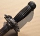 Delcampe - Ancienne Dague De Chasse Garde à Tête De Sanglier Et De Chien Manche En Corne – Vers 1850 - Armes Blanches