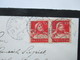 Delcampe - Schweiz 1910 - 40er Jahre Belegeposten 145 Stk.interessante Belege / Karten. 4er Blocks / Firmenbriefe / Stempel Randstk - Colecciones (sin álbumes)