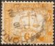 Hong Kong 1924 Posstage Due 6 Cents Yellow Cancelled - Postage Due