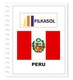 Suplemento Filkasol Peru 2013 - Ilustrado Para Album 15 Anillas - Vordruckblätter