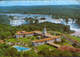 Brazil - Postcard Circulated In 1979 -  Foz Do Iguacu - Aerial View Of Iguacu Falls Grand Hotel   -  2/scans - Curitiba