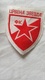 RED STAR CRVENA ZVEZDA EX YUGOSLAVIA SERBIA FOOTBALL CLUB PATCH SPORT EMBLEM Flicken YOUGOSLAVIA SERBIE EMBLÈME Insignia - Bekleidung, Souvenirs Und Sonstige