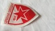 RED STAR CRVENA ZVEZDA EX YUGOSLAVIA SERBIA FOOTBALL CLUB PATCH SPORT EMBLEM Flicken YOUGOSLAVIA SERBIE EMBLÈME Insignia - Bekleidung, Souvenirs Und Sonstige