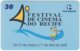 BRASIL H-260 Magnetic Telemar - Event, Festival, Cinema - Used - Brasilien