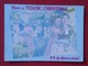 POSTAL POST CARD MARGARET TATCHER POLITIC POLITICAL SATIRE HAVE A TITANIC CHRISTMAS BRITAIN ON THE ROCKS RATS RAT CARTE - Sátiras