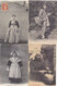 T.B.LOT DE 100 CPA .COSTUMES DES REGIONS DE FRANCE.DONT SERIE DE 22 COIFFES NORMANDES.B A T.B ETAT. VOIR SCANS ET DESC. - 100 - 499 Cartes