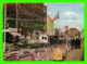 BERLIN, GERMANY - CHECKPOINT CHARLIE - ANIMATED - KUNST UND BILD - ANIMATED WITH SOLDIERS - - Mitte