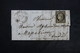 FRANCE - Lettre Pour Napoléon ( Vendée ) , Affranchissement Cérès 20ct Noir - L 24507 - 1849-1876: Classic Period