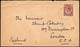South Africa 1921. Transvaal. ELANDSHOEK To London. Railway Postmark. - Storia Postale