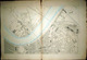 33 BORDEAUX DOUBLE PLANCHE PLAN DU PORT ET DE LA VILLE  EN 1886 DE L'ATLAS DES PORTS DE FRANCE 98 X 66 Cm - Cartas Náuticas