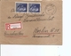Pologne -Gouvernement Général ( Lettre Recommandée De 1943 De Lemberg  Vers Berlin à Voir) - Gouvernement Général