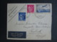 FRANCE Vers SENEGAL Lettre 1938 Timbre Poste Aérienne Nogent Sur Seine Aube Paris Avion - 1960-.... Lettres & Documents