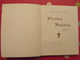 Perles Noires. Marquis Davy De Virville. Chailland. Sd (vers 1930 ?) Poésies. Laval Mayenne - Pays De Loire