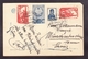 EX-P-19-03-54 OPEN LETTER FROM LENINGRAD TO SWISS. KOMMEMORATIVE STAMPS. ARMENIA. - Covers & Documents